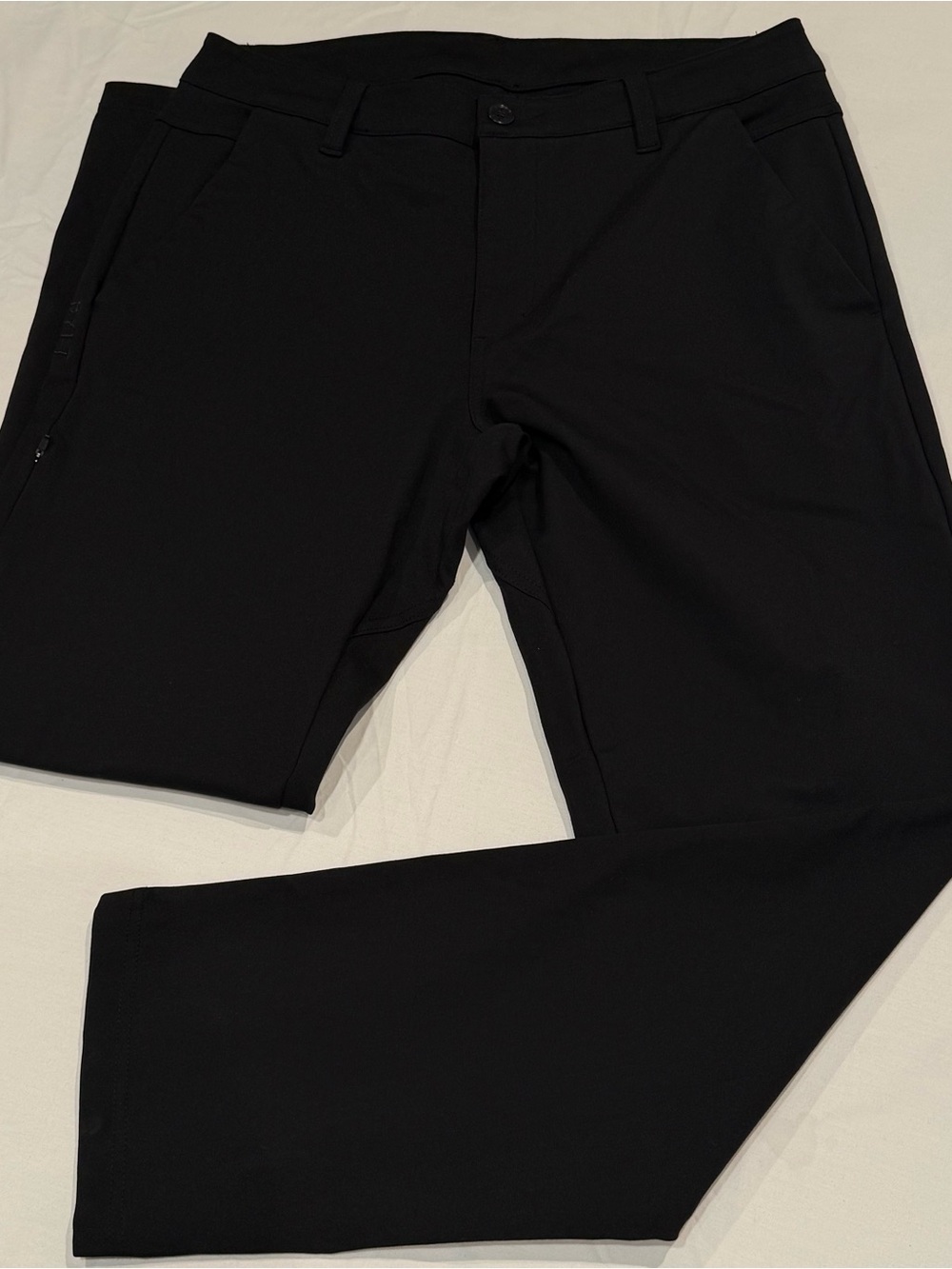 BYLT Golf Pants Mens 34x30 Black Slim Fit Everyday Pants Stretch Performance